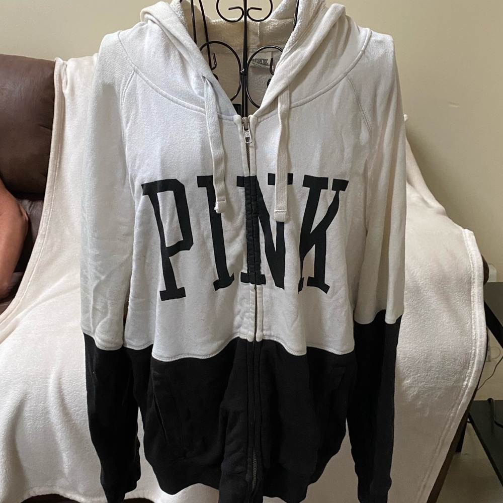 Zip up hoodie Pink